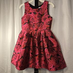Floral Pink‎ Kids Dress